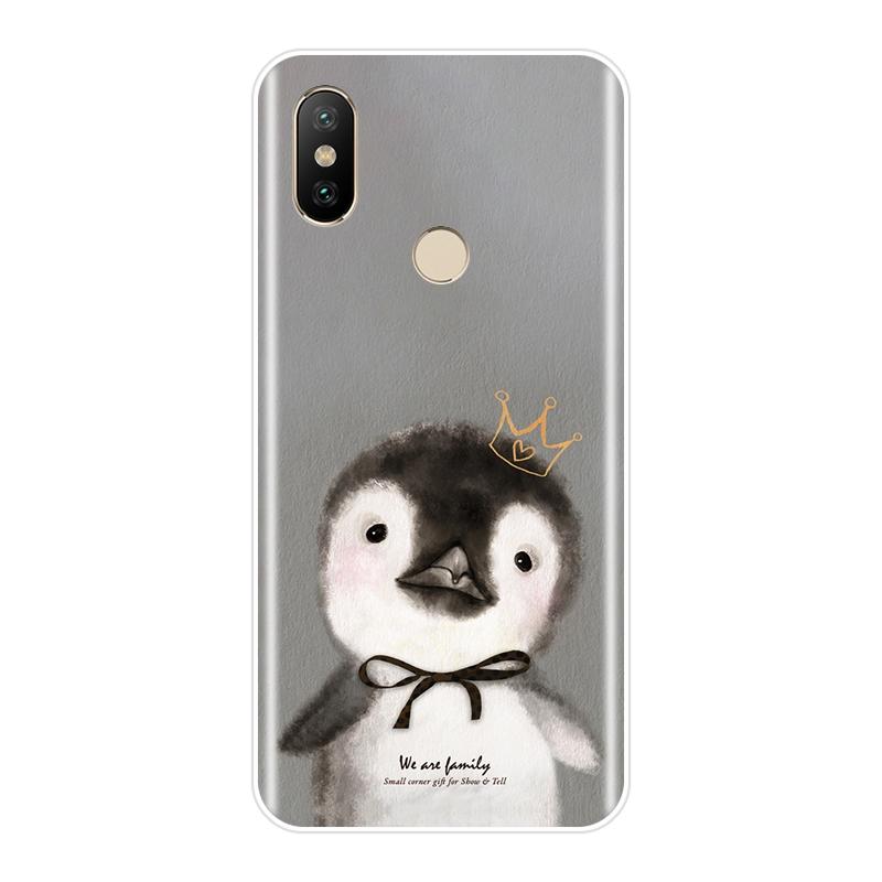 Rosa porco gato urso coelho capa traseira para xiaomi mi 5 5c 5S 5x 6 6x plus silicone macio caso de telefone para xiaomi mi a1 a2 8 se lite