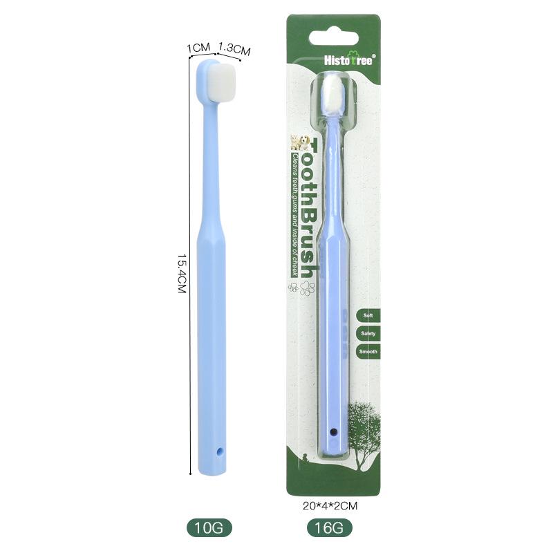 360° Pet Toothbrush for Cats & Dogs: Oral Cleaning Supplies