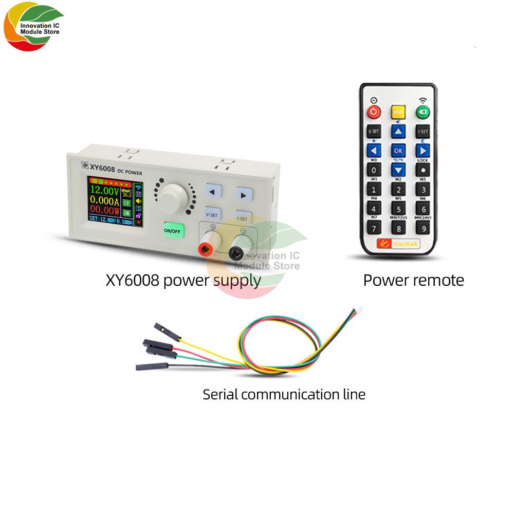 

XY6008 NC Adjustable DC Regulated Power Supply Constant Voltage and Constant Current Maintenance 60V 8A4 80W Step-down Module