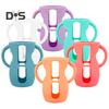 Baby Bottle Sleeve for Philips 4/8oz Glass Silicone Easy-Grip Handles for Drop Protecting Reduce Plastic Exposure Baby Bottle Cover