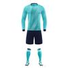 Football Suit Mens Training Suit Suit Personalized Autumn and Winter Adult Childrens Long-sleeved Sports Match Jersey