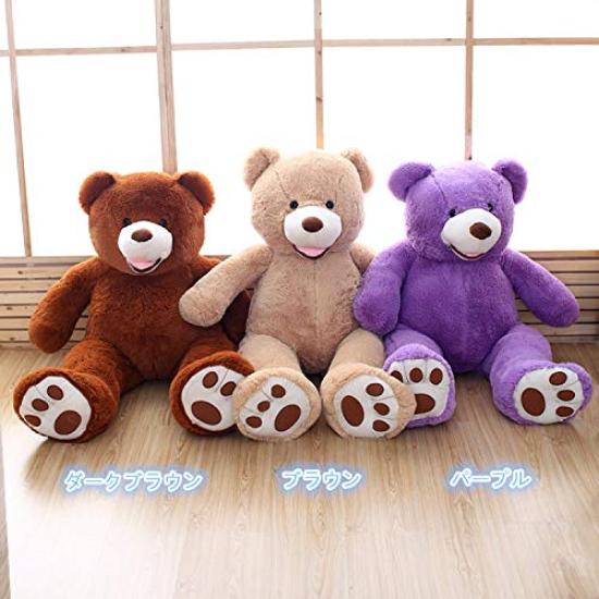 AMIRA TOYS Stuffed Animal Bear Large Teddy Bear Extra Large Sewn Wrap Christmas Body Pillow Animal Christmas Character INS Popular Birthday Present