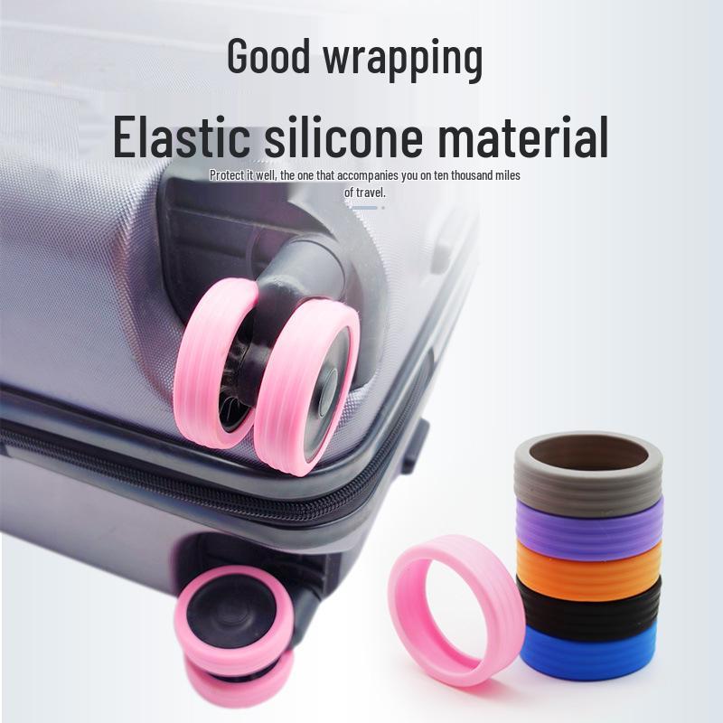 Silent, Wear-Resistant Wheel Protector for Trolley Cases