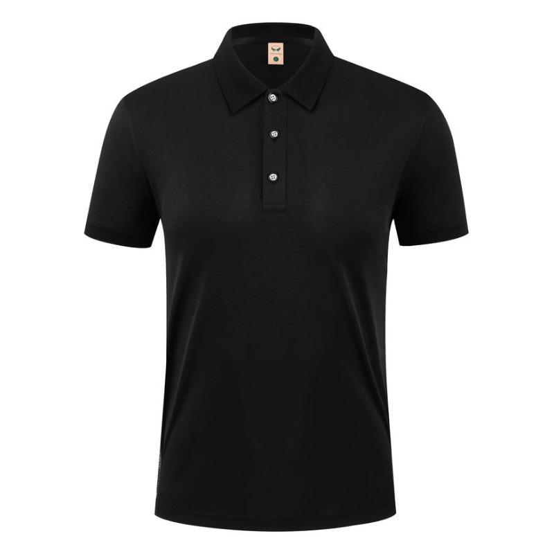 Classic Uniform Polo T Shirt Men   Summer Formal Collar T-shirt For Men Casual Camiseta Polos De Hombre