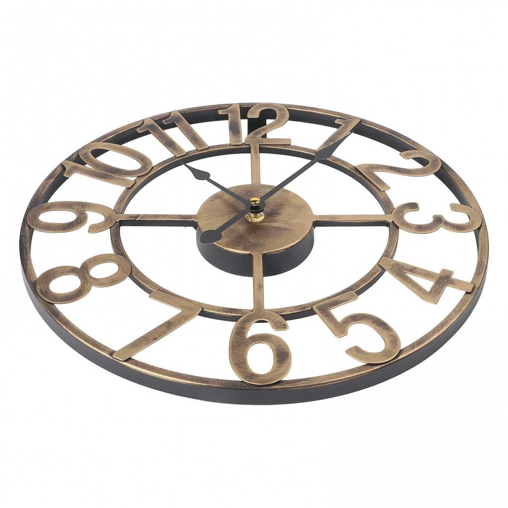 Amazing Vintage Style Weather Resistant Metal For outdoor Wall Clock