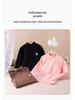 Shengte Shi Kids' Cotton Base Layer Warm Turtleneck Top for Fall/Winter