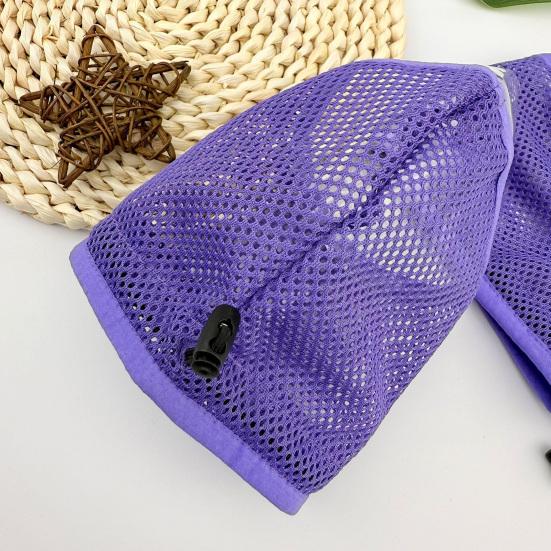 Cat Head Cover Breathable Adjustable Cat Muzzle Pet Grooming Restraint Head Cover to Prevent Biting for Grooming Nail Trimming