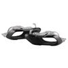 Pair Chrome Black Exhaust Muffler Tips Set End Pipe Trim Fit for X5 G05 M Sport 2019+