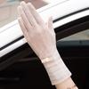 Womens Uv Sun Protection Gloves With Breathable Ice Silk For Driving And Outdoor Activities