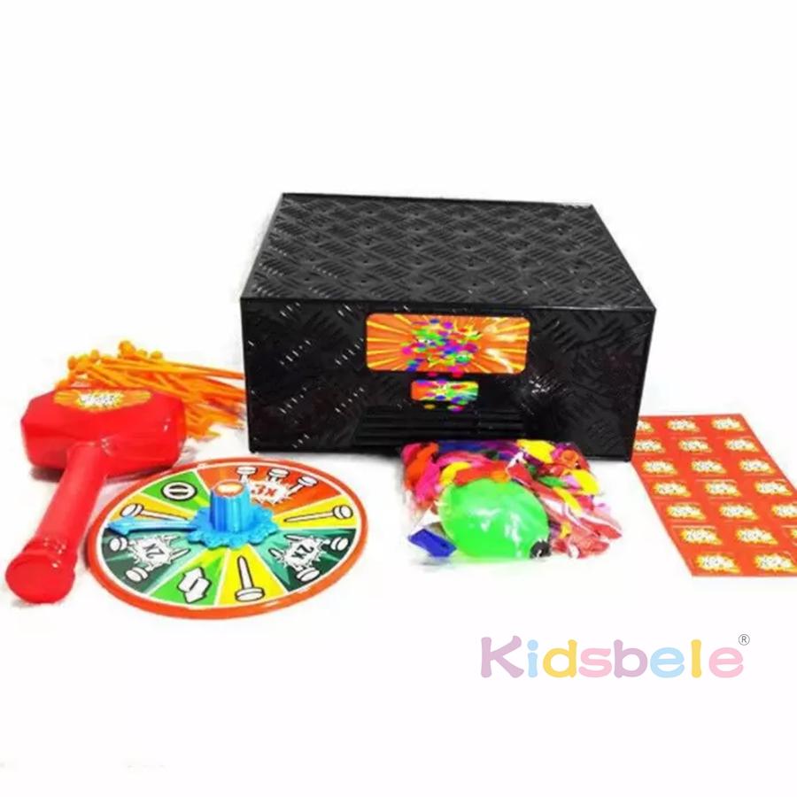 Wack A Balloon Game Blast Box Balloon Game Desktop Board Games For Family Party For Kids Good Gift Nice Decor Safe Use