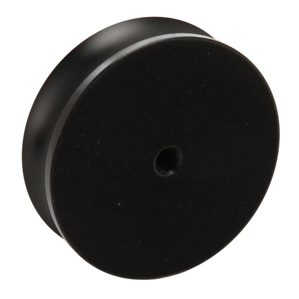 Record Weight Stabilizer Turntable HiFi Aluminum Alloy LP Turntable Disc Compatible with Various Record Sizes and LP Record Players Clamp, Stabilizer,