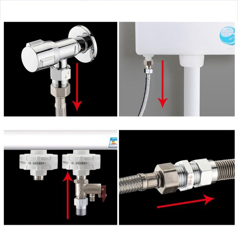 1/2 inch Copper Threaded Check for Valve One Way Non-return Check for Valve Suitable for Water for Tank Water Heater Toi
