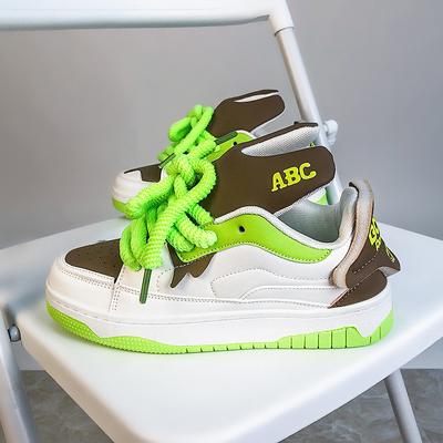 New Versatile Couple Men's and Women's Skateboarding Shoes College Style Super Hot Student Casual Shoes Women's Sports Shoes