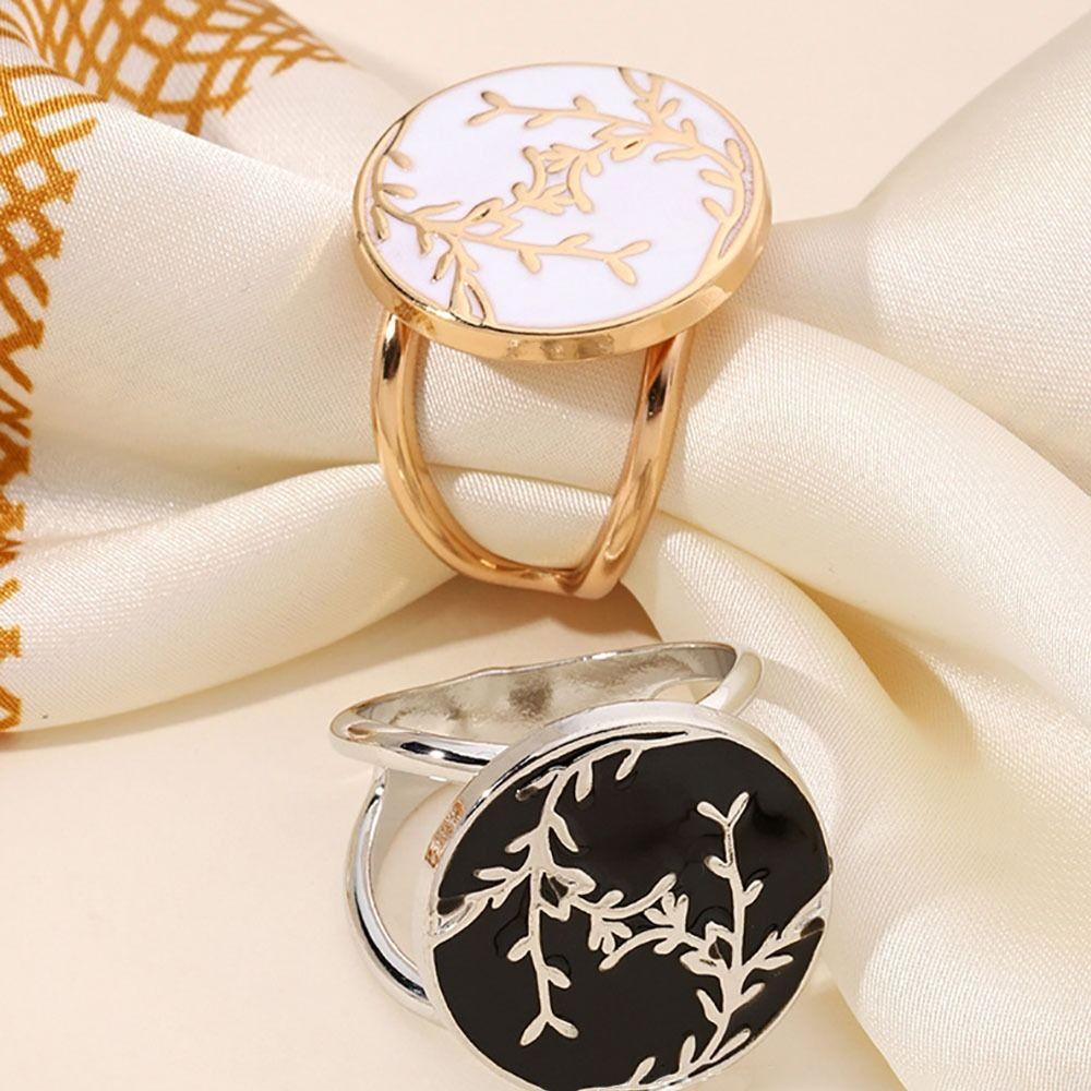 Alloy Scarf Buckle Clothes Corner Decor Headscarf Brooch Exquisite Scarf Pins