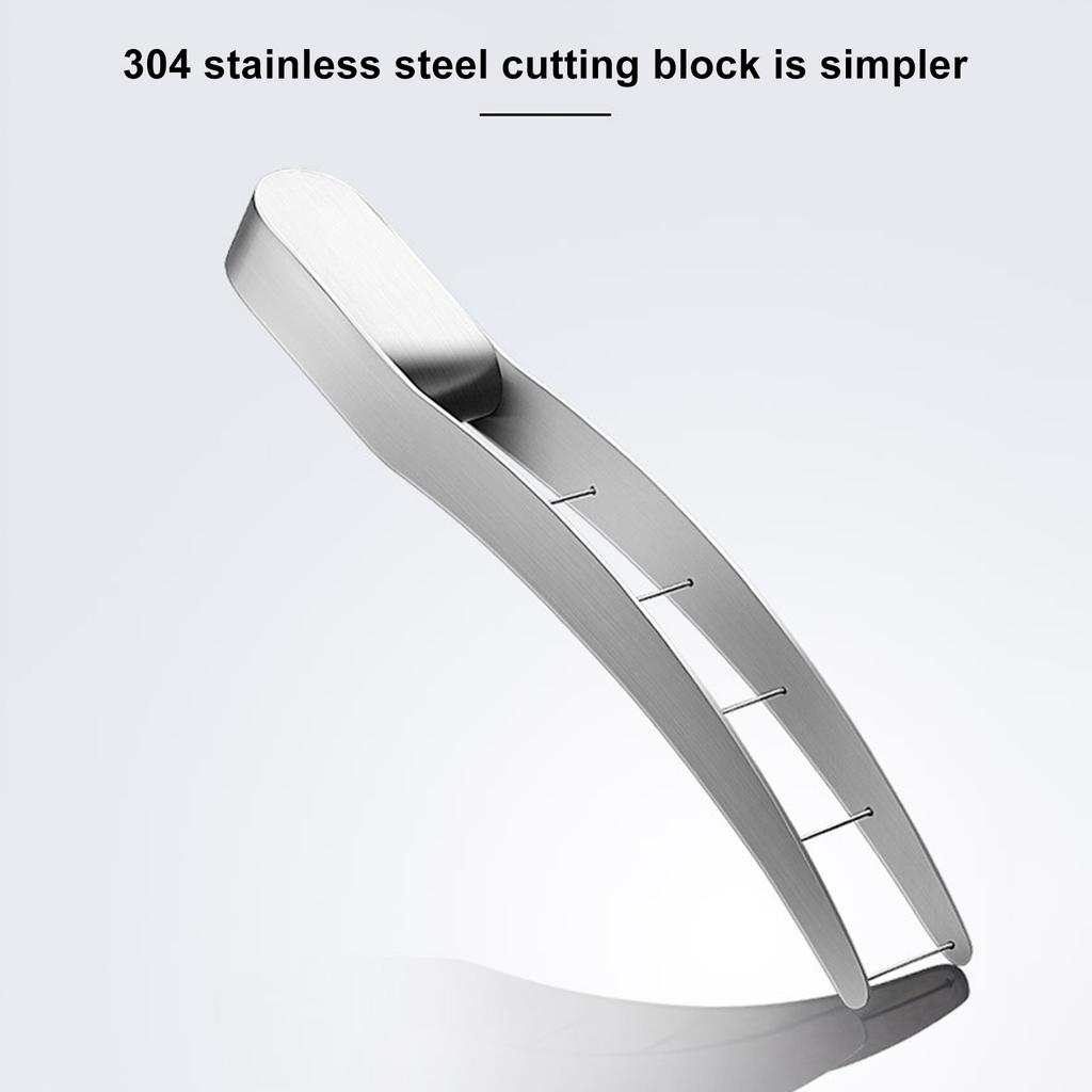 Stainless Stee Fruit Slicer Splitter Durable and Lightweight Fruit Splitter for Camping Gathering Party Kitchen Gadget