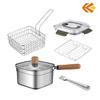 Mr. Jian Stainless Steel Multi-function Deep Fryer & Food Container