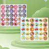 Kinder Memory Reversi Schachspiel 2 Spieler Tier Obst Flipping Schach Matching Spiel