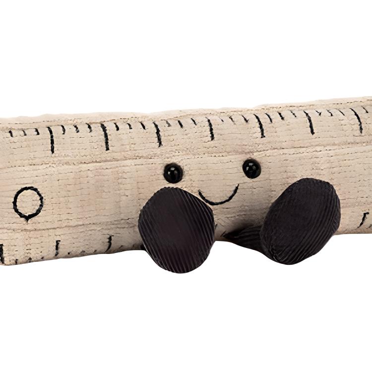 JELLYCAT Fun Items Collection Ruler Dolls Plush Doll 6cm High