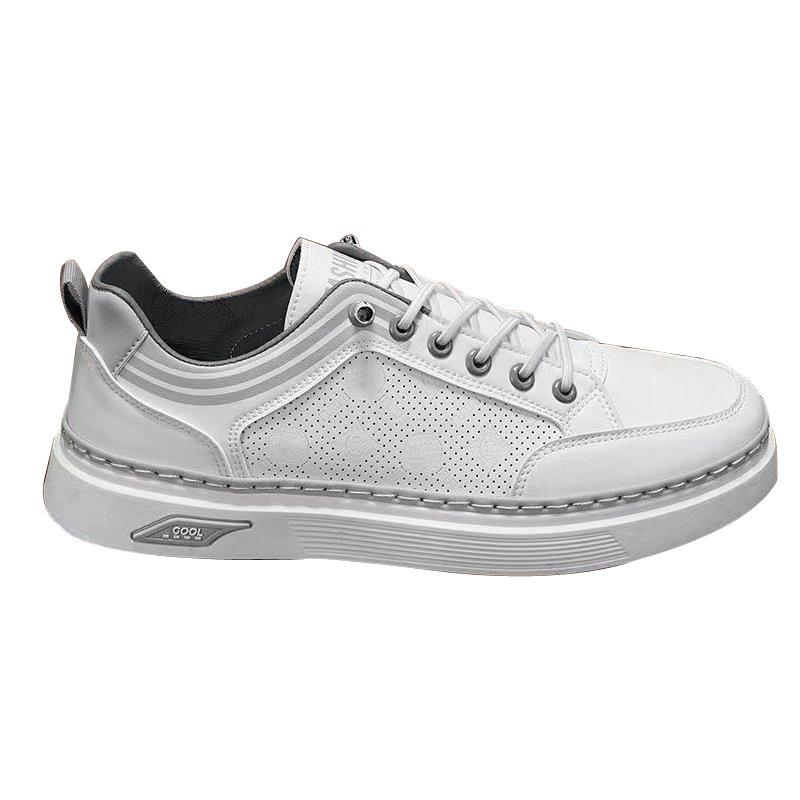 Men'S Shoes Versatile Men'S Board Shoes Non-Slip And Wear-Resistant Casual Men'S Leather Shoes Breathable Sports