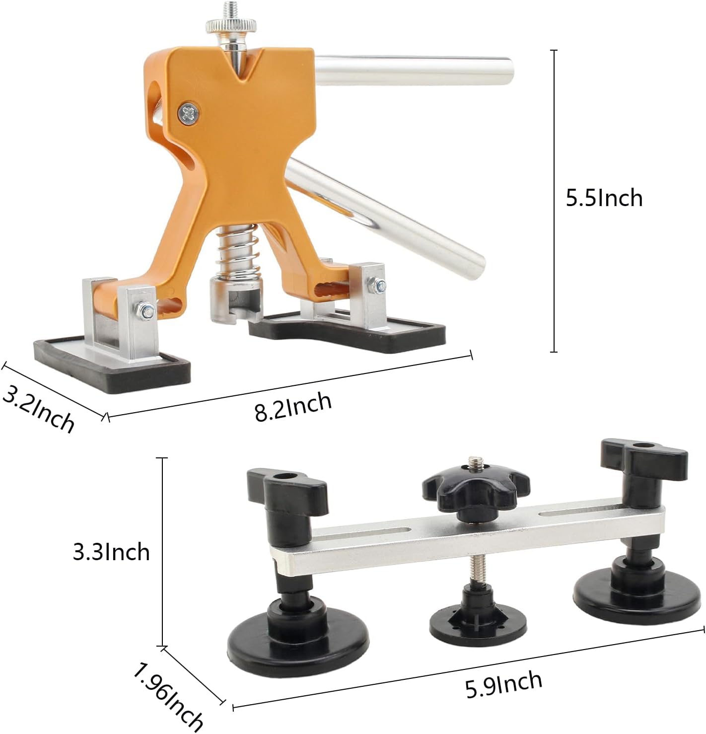 

50Pcs Dent Puller Kit, Adjustable Car Dent Remover Tool for Hail Damage Repair United States