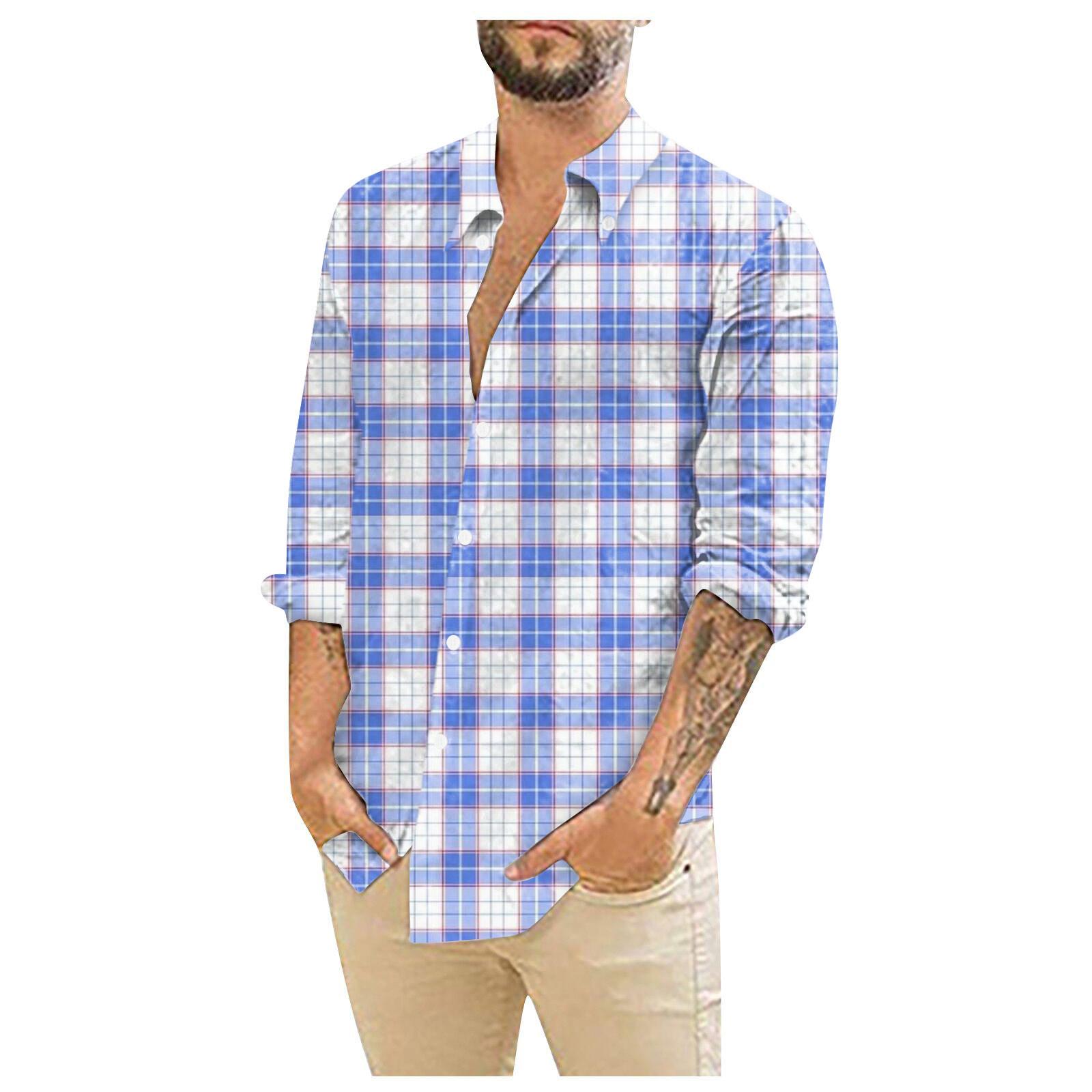 

Дизайнерская весна-лето мужская повседневная 3D-хэллоуинская печать Гавайская рубашка Блузка Рубашки с длинным рукавом XXL