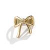 2pcs New Alloy Bow Scarf Clip Golden Color Multifunctional Scarf Ring Minimalist Corner Knotting Buckle Scarf Fixing