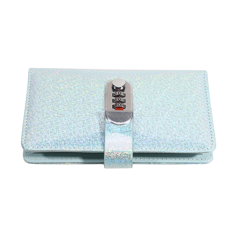 

Money Saving Budget Book with Cash Pockets Fashion Sparkling Password Lock Cash Envelope Binder for Budgeting Saving Money