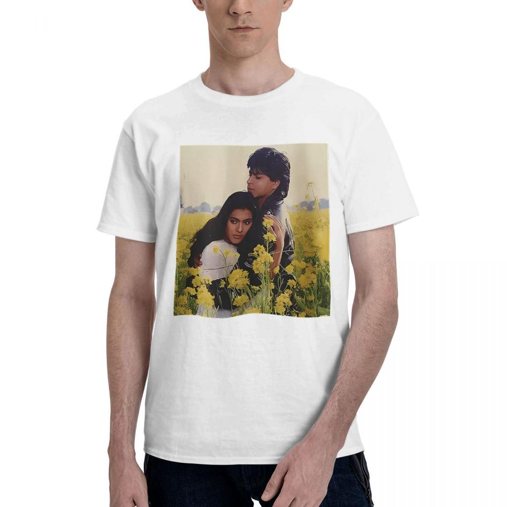Dilwale Dulhania Le Jayenge Srk Shahrukh Khan 100 Cotton Casual Breathable Confortable Tshirt Funny Ugus TShirts Mens Gifts