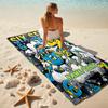 1PC Custom Name "Six Seven Adventure" Beach Towel Highly Absorbent And Sand-Resistant Towel for Swimming, Pool, Yoga, And Travel Lightweight