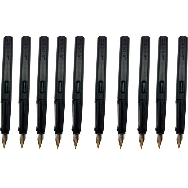 10/5 PCS JINHAO 619 Fountain Pen High Quality Colors Student F EF Nib Ink Pen Calligraphy Pen Stationery School Office Supplies