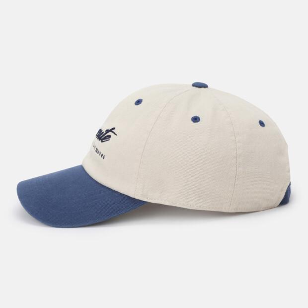 DESCENTE Women'S Wording Logo Ball Cap Ivory Sr322Ucp71