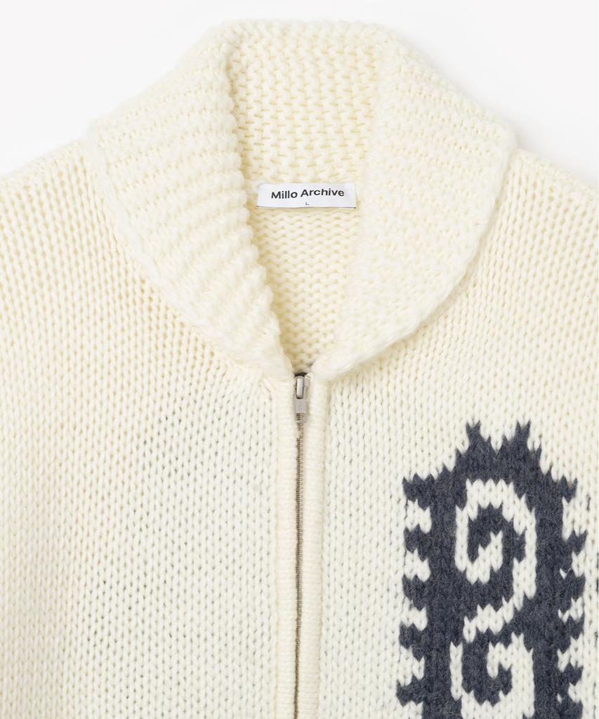 Millo Archive Oriental Cowichan Knit [Ivory]