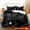 3D AO HARU RIDE Bedding Set Single Twin Printed Bed Set With Pillowcase Bed Duvet Cover Soft Single Double Queen Super King Size