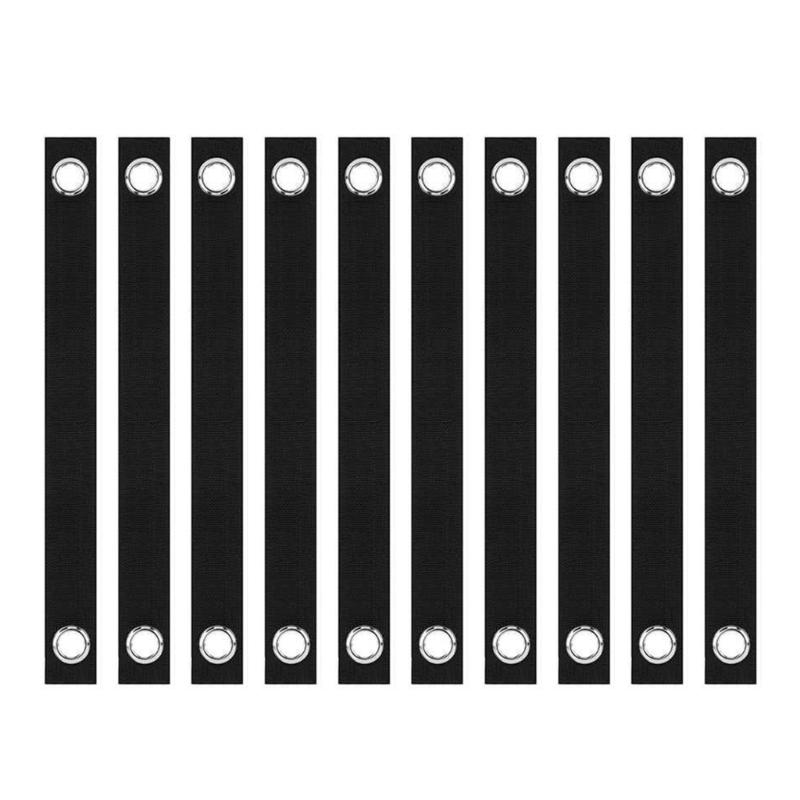 

10pcs Heavy Duty Wind Resistant Tree Stakes Nylon For Long Term Outdoor Use Outdoor Equipment Straps чёрный