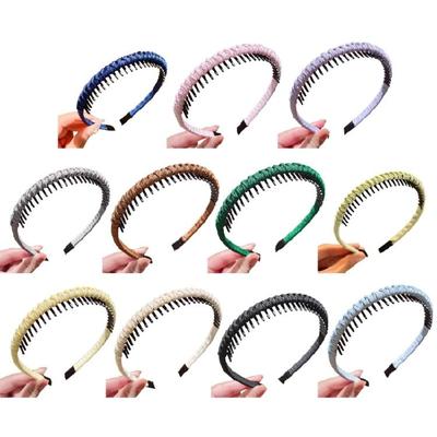 Elastisches Haarband für Damen, rutschfestes Design, für Yoga, Laufen, Gesichtsreinigung, leichte Kopfbedeckung, hält alle Frisuren, für verschiedene Anlässe