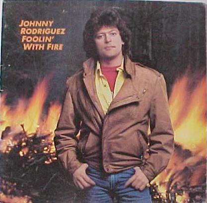 

LP Record JOHNNY RODRIGUEZ Foolin With Fire FE39172 Epic 1984 US CountryFolk Used