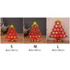 Wooden Christmas Tree Desktop Ornament DIY Mini Christmas Tree Decorations Window Display Ornament Adornos Navideños