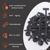 100-10set Self-locking Nylon Universal Cable Tie Buckle Heavy Duty Zip Ties with Pin & Button Car Daily Repair Fastening Strap