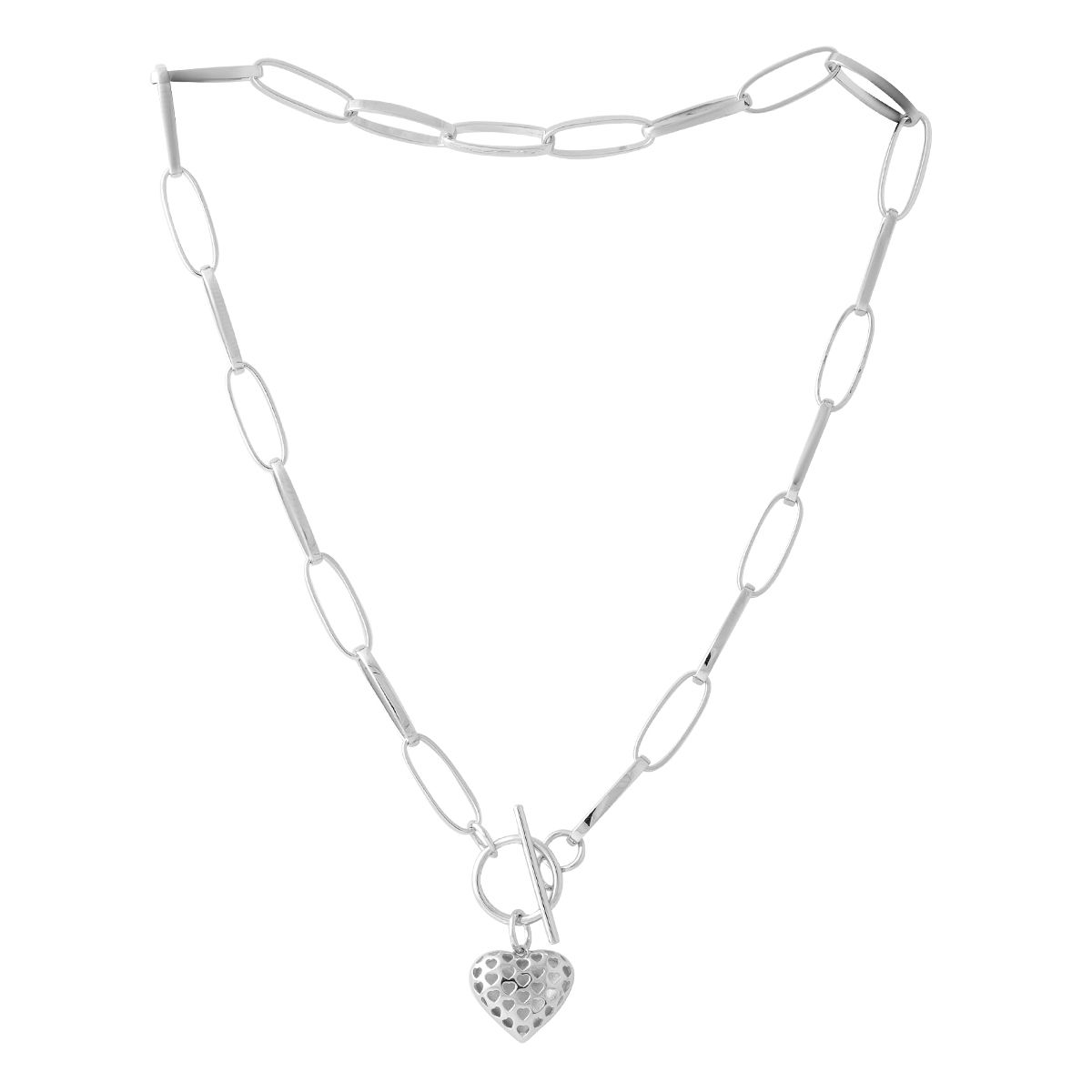 

Срібне кольє без каміння (2063995) 45-48cm