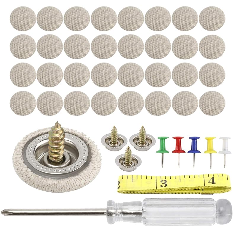 HighFree 60 Set Of Automotive Car Roof Headliner Repair Button P Kit, Universal Auto Roof Snap Rivets Retainer For Car Roof Fixed, With Tallation