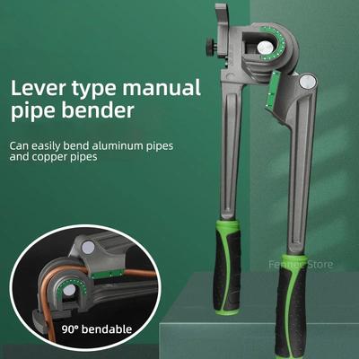 6/8/10mm 3-in-1 Kupferrohrbieger, Manuelle Hebel-Biegezange, Kältetechnik Reparaturwerkzeug für Kupfer-, Messing-, Aluminiumrohre