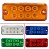 4PCS Marker Side LED Trailer Truck Position Lights Lamps 12V 24V 8LED Side Marker Light Clearance Indicator Lamp for Lorry