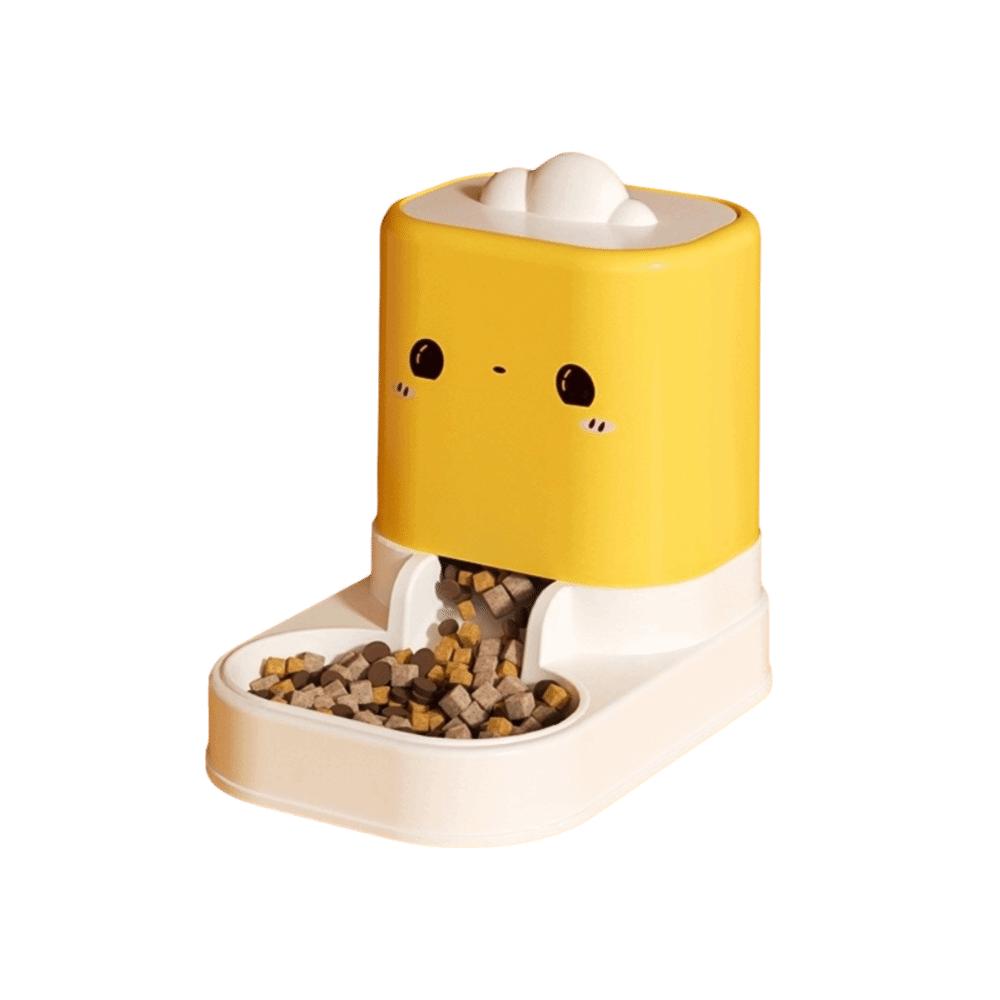Anti Spill Cat Automatic Feeder Durable Dog Feeder Cute Cat Food Dispenser  for Cats and Dogs