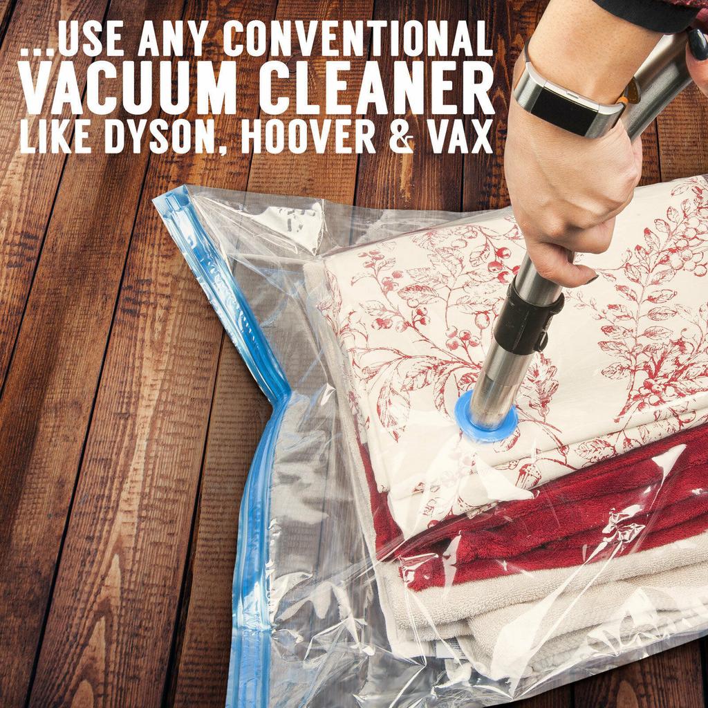 50x70cm Vacuum Compress Bag Heavy Duty Space Saving Storage Bag for Duvets Quilts Blankets Clothes Pillows Curtains