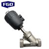 FGO 316L Stainless Steel Pneumatic Angle Seat Valve
