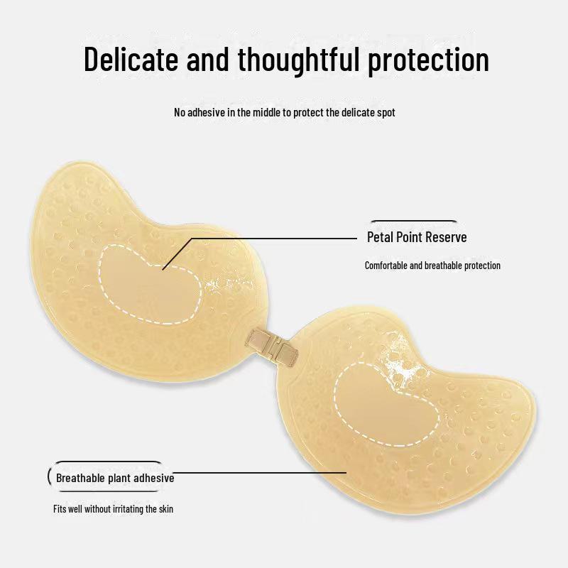 Prodyšné Tenké Mango Košíčky Neviditelné Nálepky na Prsa pro Malá Prsa