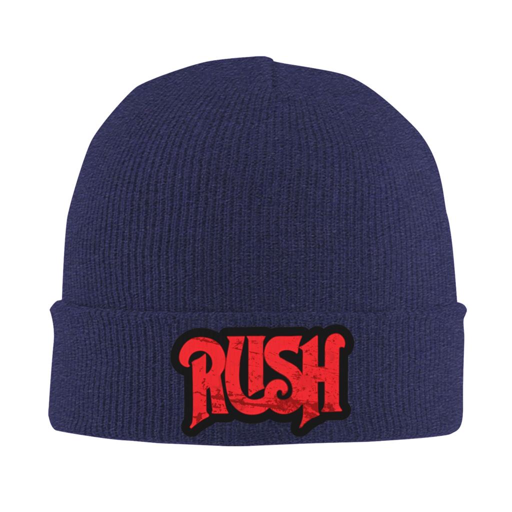 Rush Band Knit Hat Beanie Hats Outdoor Sport Head Wrap Unisex Women Bonnet Hats Autumn Winter Custom Fashion Caps Gift