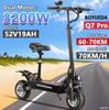 BOYUEDA Q7Pro Escooter 3200W Dual Motor 52V19AH Battery Dual Drive 10 Inch Adult E-Scooter Silent Tire Foldable Electric Scooter