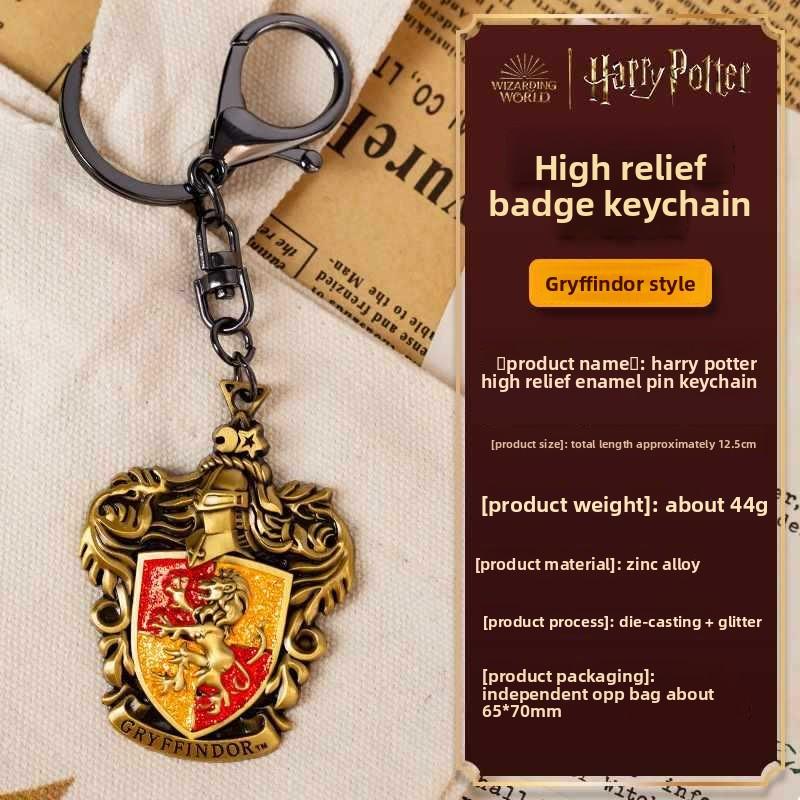 Children's pendant badge zinc alloy keychain American accessory key Genuine keychain, embossed badge