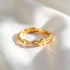 Heart Ring Buckle Ring for Women Korean Simple Versatile New Niche Design Daily Wear Open Adjustable Ring